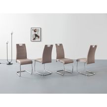 Bild für 4er-Set 'Flora' Schwingstuhl