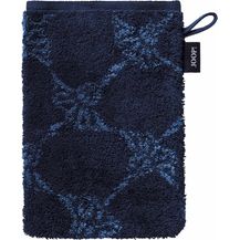 Bild für Cawö Handtuch Waschhandschuh Classic Cornflower Navy 1611 14, Walkfrottier (1-St)