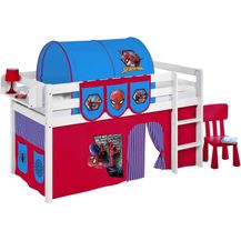Bild für Lilokids 'JELLE' Spielbett inkl. Vorhang 'Spiderman' 90x190 cm