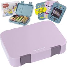 Bild für BEARFOOT Lunchbox Brotdose Kinder mit Fächern