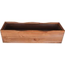 Bild für Blumenkasten Holz mit Kunststoffeinsatz 64 x 21 x 17 cm