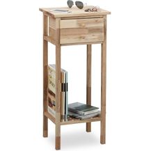 Bild für Beistelltisch Walnuss mit Schublade