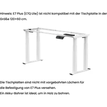 Bild für FlexiSpot E7 Plus Schreibtischgestell elektrisch höhenverstellbar