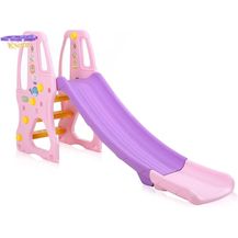 Bild für Baby Vivo 'Kinderrutsche / Rutsche mit Basketballkorb', 185 x 76,5 x 98,2 cm (LxBxH)