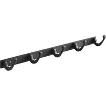 Bild für SO-TECH® Hakenleiste Blackline FORTE schwarz pulverbeschichtet, (1 St)