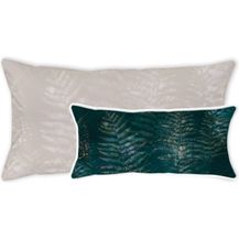 Bild für Curt Bauer Mako-Interlock-Jersey Wendebettwäsche Abiona greenerey Kissenbezug einzeln 40x80 cm