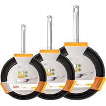 Bild für Silit 3er Set Calabria Bratpfanne 20/24/28cm beschichtet Induktion