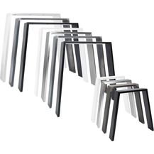 Bild für 2X Natural Goods Berlin Tischkufen Classic Design Möbelkufen Metall Tischbeine scandic 