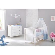 Bild für Pinolino 'Smilla' 2-tlg. Babyzimmer-Set weiß