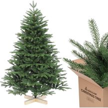 Bild für Salcar Künstlicher Weihnachtsbaum Weihnachtsbaum Künstlich Tannenbaum Christbaum mit Holzständer PE PVC