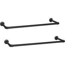 Bild für Calicosy Set aus 2 schwarzen Wandhaken für Kleidung