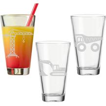 Bild für Luxentu Kinderbecher 300 ml Baustellenfahrzeuge 3er Set