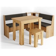 Bild für Eckbankgruppe Roman Goldkraft Eiche 150 x 120 cm mit Tisch Vicco