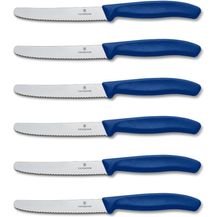 Bild für Victorinox Swiss Classic Tafelmesser 6 tlg. blau