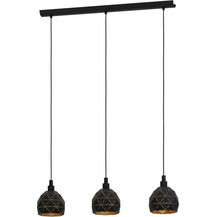 Bild für Eglo 97846 Pendelleuchte ROCCAFORTE E14 3X40W schwarz