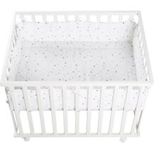 Bild für roba Laufgitter 'Sternenzauber grau' 75 x 100 cm