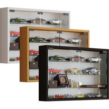 Bild für VCM Wandvitrine Mandosa 912947 Schwarz H. 40 x B. 60 x T. 10 cm