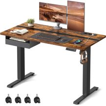 Bild für Vasagle Höhenverstellbarer Schreibtisch elektrisch