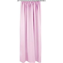 Bild für Rollmayer 'Vivid' 2er Pack Vorhänge mit Stift pastellrosa 50