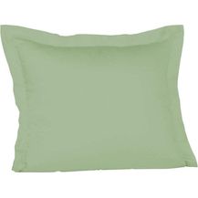 Bild für Fleuresse Mako-Satin-Kissenbezug uni colours Farbe jadegrÃ¼n 1525 GrÃ¶ÃŸe 35x40 cm