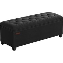 Bild für SONGMICS Sitzbank mit Stauraum Sitztruhe Aufbewahrungsbox faltbar gepolstert