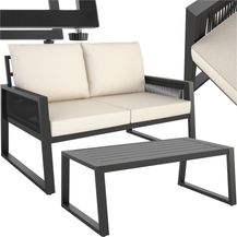 Bild für tectake Gartenlounge-Set Captive, (Set, 2-tlg)