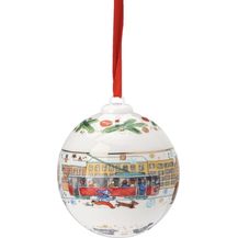 Bild für Hutschenreuther Porzellankugel Weihnachtskugel 2023