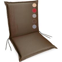 Bild für sunnypillow Liegenauflage Niedriglehner Auflage Gartenstuhlauflage