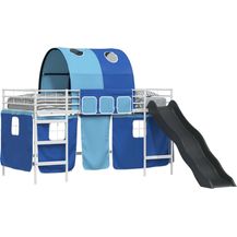 Bild für vidaXL Weiß und Blau 99,5 x 200 cm 42020862