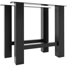 Bild für CLP Tischbeine Harry aus Vierkantprofilen,schwarz