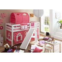 Bild für Ticaa 'Tino' Halbhochbett weiß