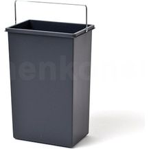 Bild für HAILO 1045639 Ersatzeimer 10 L mit Metallbügel grau für TRENTA-8 / Hailo TZ Swing 30.3/30 Abfallsorter / Eimer / Mülleimer / Abfalleimer / Einsatz