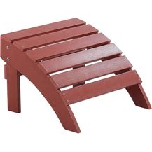 Bild für Garden Fußhocker ADIRONDACK Rot