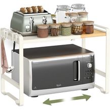 Bild für SONGMICS Erweiterbares Mikrowellen-Regal