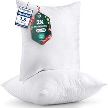 Bild für Utopia Bedding 2er Set Kissenfüllung 80 x 80 cm, Innenkissen Füllkissen Kopfkissen Sofakissen (Weiß)