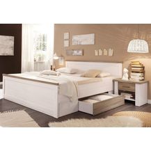 Bild für Bega 'Luca' Bett pinie weiß/trüffel