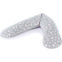 Bild für THERALINE 'Zarte Blüten' Das Original Stillkissen grau