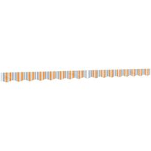 Bild für vidaXL Markise Markisenvolant Mehrfarbig Gestreift 4 m (1-St)