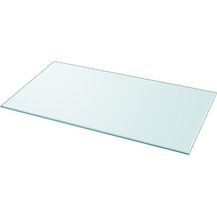 Bild für vidaXL Tischplatte aus gehärtetem Glas rechteckig 1200x650 mm 243634