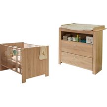 Bild für Trendteam 2-tlg. Babyzimmer-Set Olivia/Julie Eiche hell