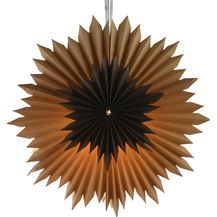 Bild für LED Papierstern CHRISTMAS