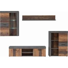 Bild für Forte 'Grigor' Wohnwand inkl. Beleuchtung