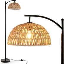 Bild für 160 cm Stehlampe mit Hängendem Lampenschirm & Fußschalter E27 Fassung Stehleuchte