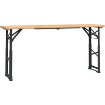 Bild für vidaXL Biertisch Klappbar 170x50x75/105 cm Massivholz Tanne 363114