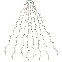 Bild für SALCAR 2m Christbaumbeleuchtung mit Ring und 8 Girlanden