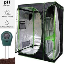 Bild für Growbox Gewächshaus Indoor Pflanzenzelt Zuchtzelt Growroom Zuchtschrank Darkroom Zimmergewächshaus Growschrank