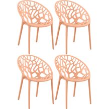 Bild für CLP 4er Set Gartenstuhl Hope