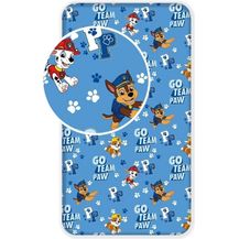 Bild für PAW PATROL Spannbettlaken Paw Patrol Go Team Spannbetttuch 90x200cm 100% Baumwolle, 100% Baumwolle, (1 Stück)