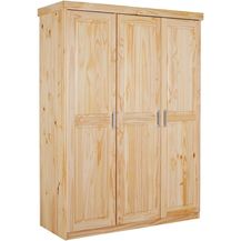 Bild für Kleiderschrank Pelle 3 Türen Kiefer natur lackiert