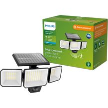 Bild für Philips LED Solar-Wandstrahler Nysil schwarz 29,3 x 16,8 cm mit Bewegungsmelder